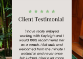 Client Testimonial