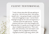 Client Testimonial