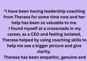 Ceo female mentoring client review