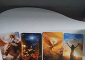 An example of some cards selected by a client during a coach..