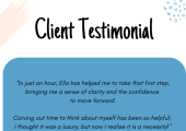 Sophie's Testimonial