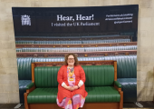 Hosting conversations with female MPs in UK Parliament for International Women's Day