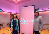 Talking to 3.5million listeners on BBC Radio 4 Woman's Hour. Political self-confidence for girls.