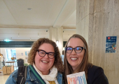 Meeting one of my heros - Prof. Leah Ruppaner, specialist in Women's Mental Load & author of Drained