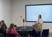 Speaking at a Women In Leadership annual conference