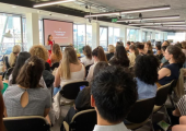 Speaking at the Social Wellness Club, London