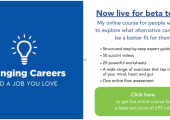 Email ne for info on my new online course for career changers