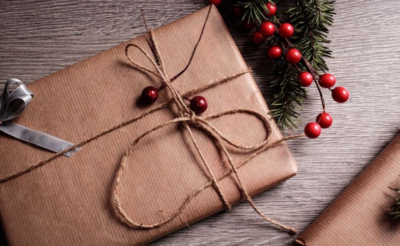 Christmas wrapping