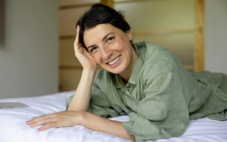 You're menopausal? You're gorgeous