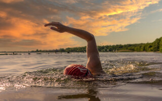 How open water swimming benefits mental and physical health