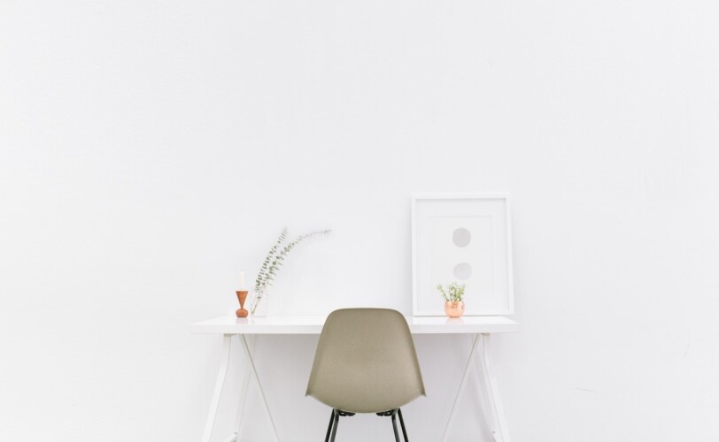 Minimalist Desk and Chair