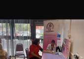 Here i presented a talk on diabetes awareness followed by blood pressure checks