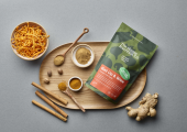 Get Up & Glow with chai spices, lucuma, yacon and functional botanicals cordyceps and ginseng
