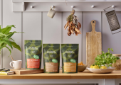 The Happy Nutrition Co. Gut&ndash;Mind Superfood Blends, created by Registered Nutritional Therapy Practitioner Claire Barnes using wholefood ingredients, prebiotic fibre, functional mushrooms and botanicals.