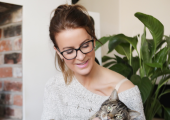 With my beautiful Isis. RIP