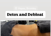 Laura’s Touch MLD detox and debloat before and after client