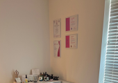 All ready for my clients to relax.