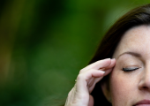 Side of Eye tapping