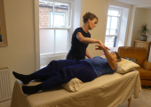 Kinesiology muscle testing on the couch allows me to assess where the root cause lies while you relax