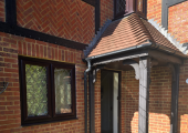 A welcoming front door