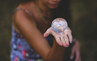 Using crystals for mindfulness